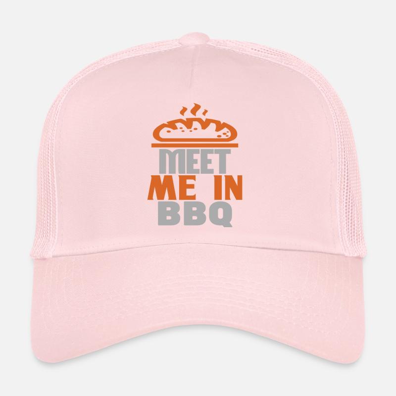 TREFFEN SIE MICH IM BBQ Trucker Cap