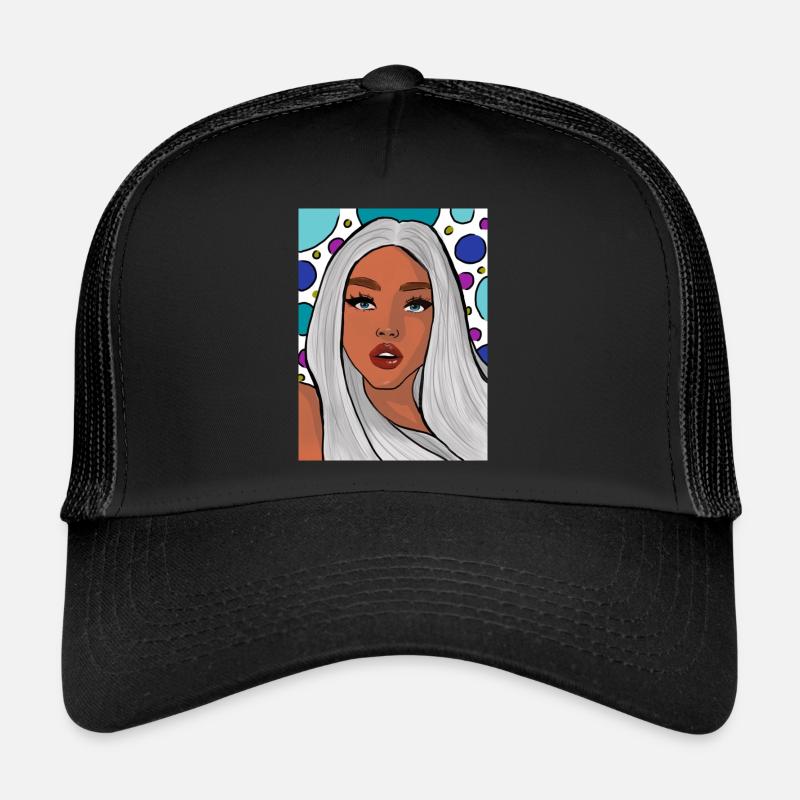 Exprimez-vous - Casquette trucker  - noir/noir