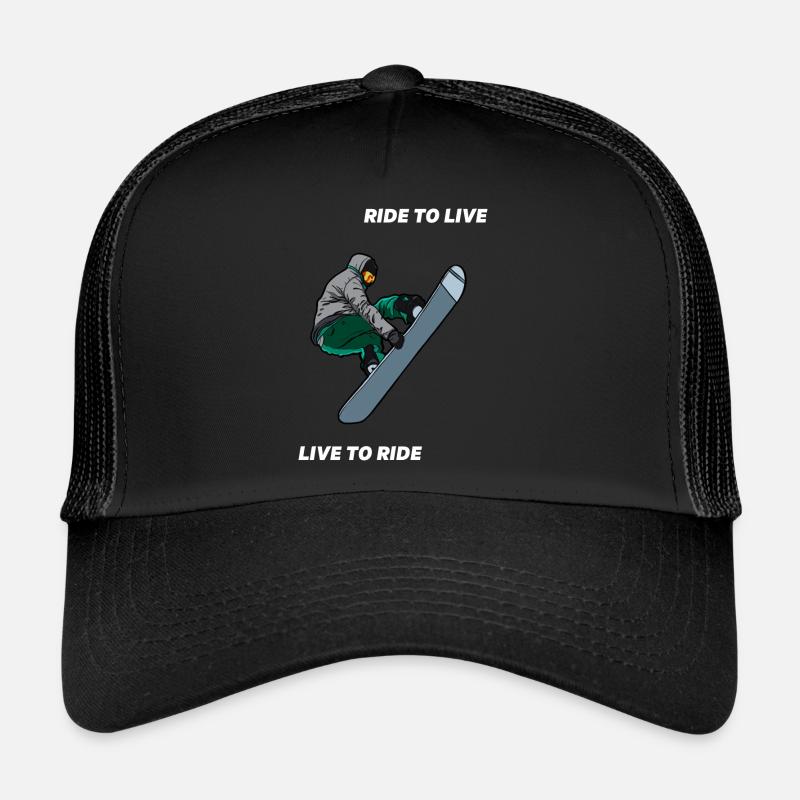 PLANCHE À NEIGE Casquette trucker 