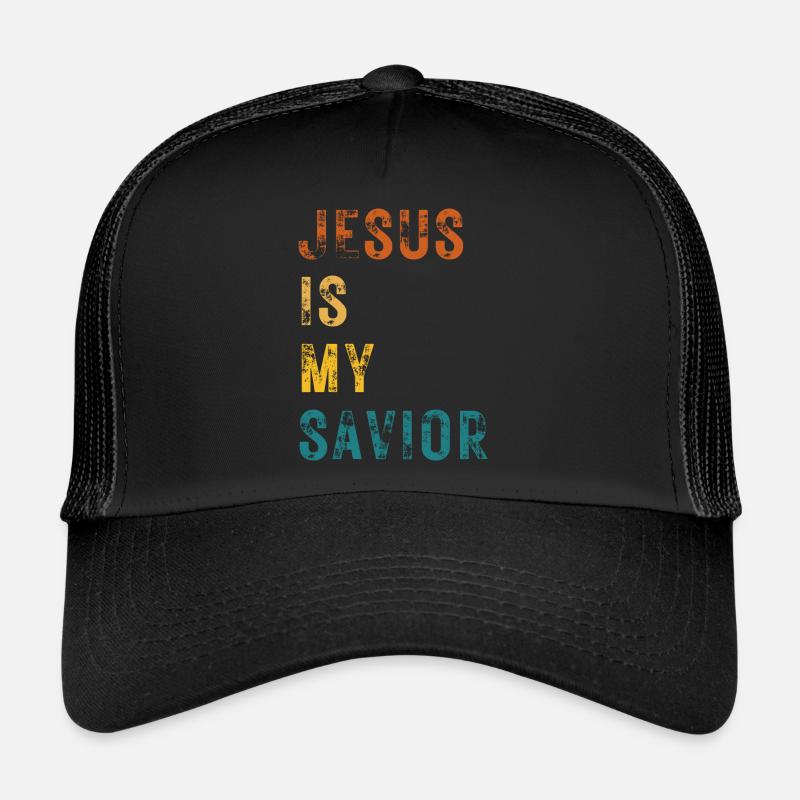 Jesus is my savior Trucker Cap