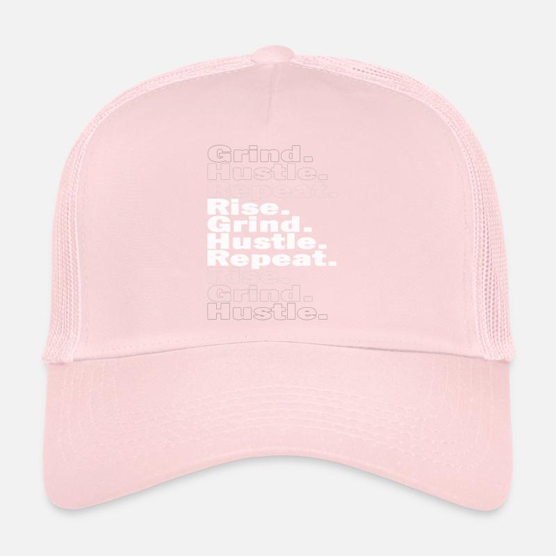 Rise Grind Hustle Repeat Trucker Cap