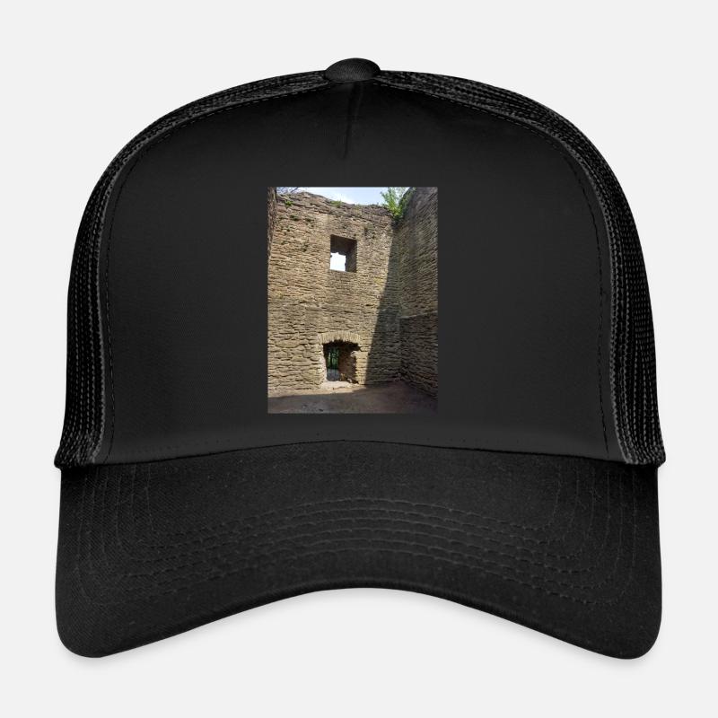 Ruine du château Casquette trucker 