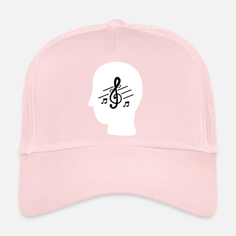 LA MUSIQUE DANS MON Casquette trucker 