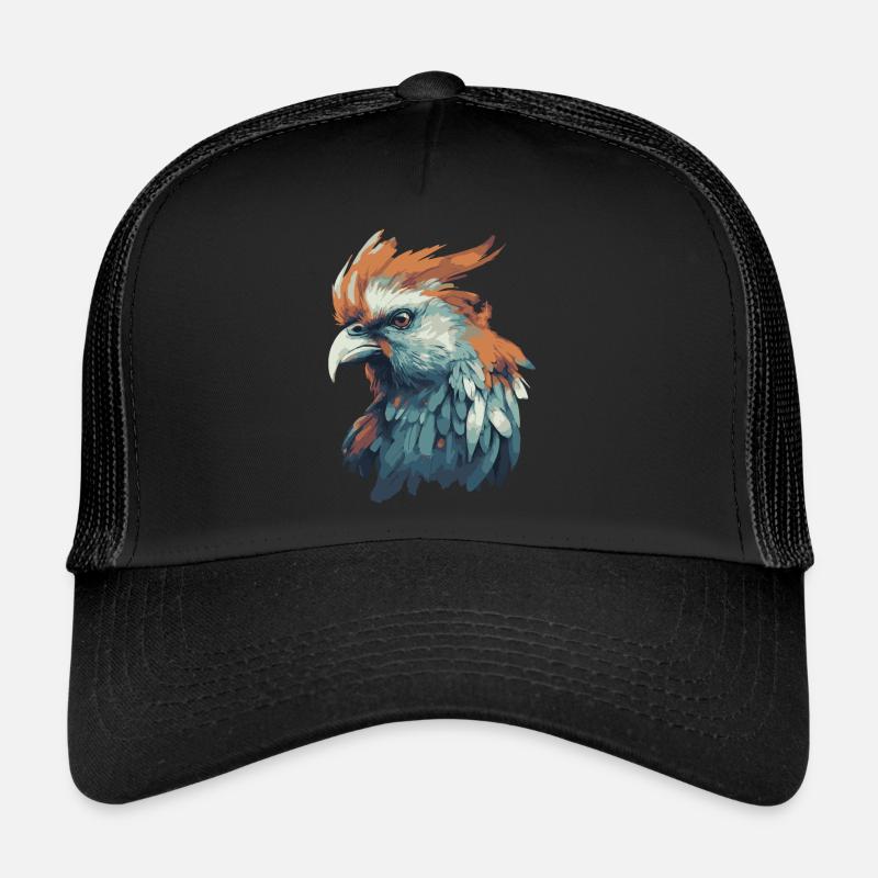 Bird - Trucker Cap - Schwarz/Schwarz
