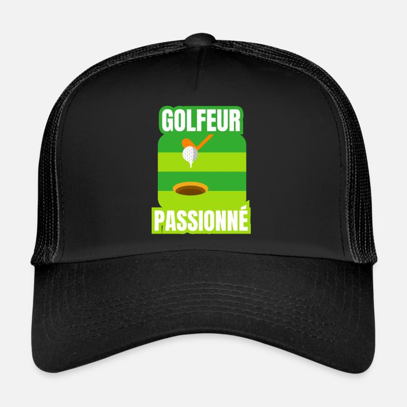 golfeur passionné Casquette trucker 