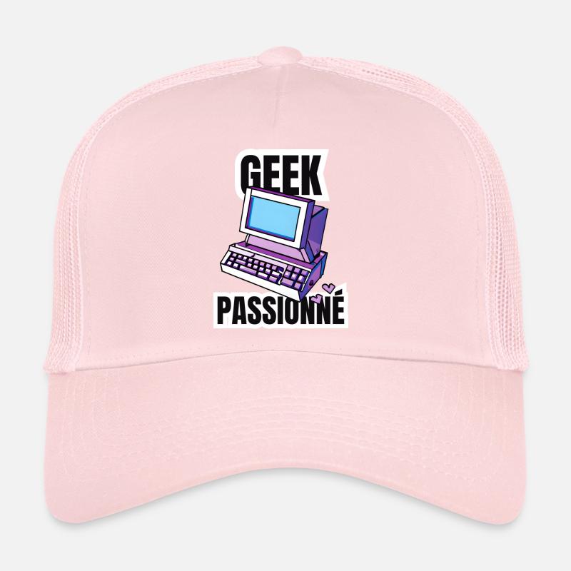 geek passionné Casquette trucker 