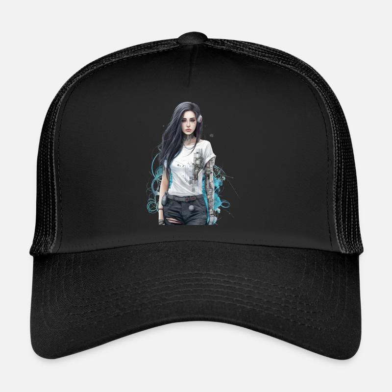 Dream Big - Trucker Cap - Schwarz/Schwarz