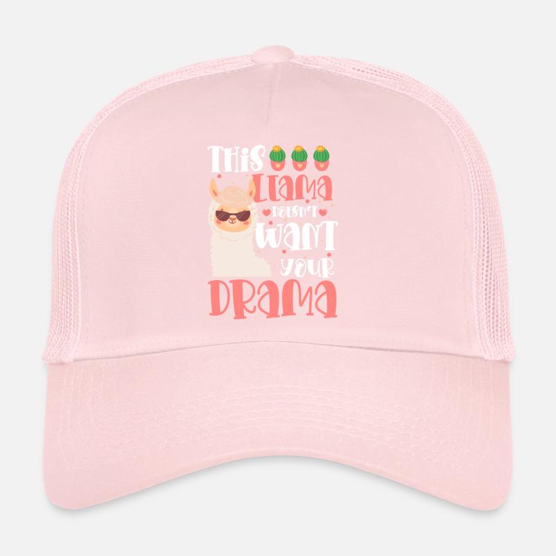 Chameau Fluffy Éleveur de drame Casquette trucker 