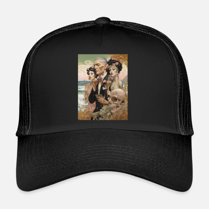 ghotic class Casquette trucker 