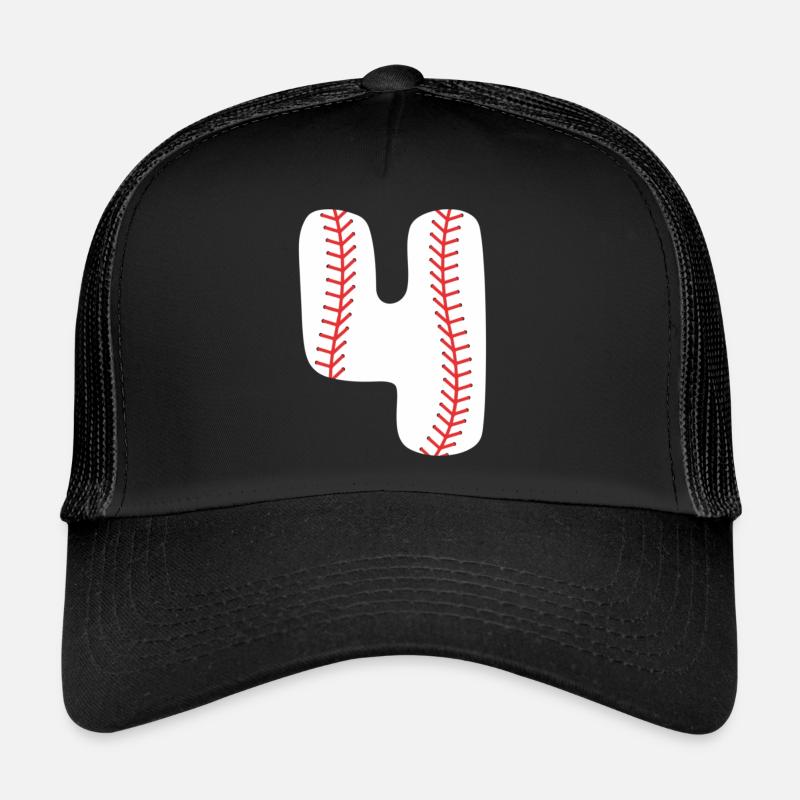 4e anniversaire Boy Baseball Casquette trucker 