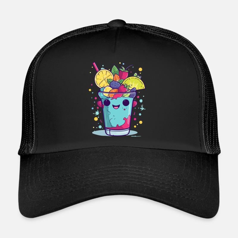 Cocktail Kawaii 4 Casquette trucker 