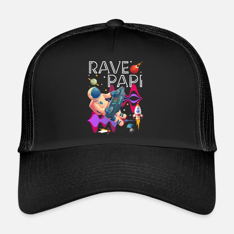 House Techno Musik Electro Abtanzen Trucker Cap