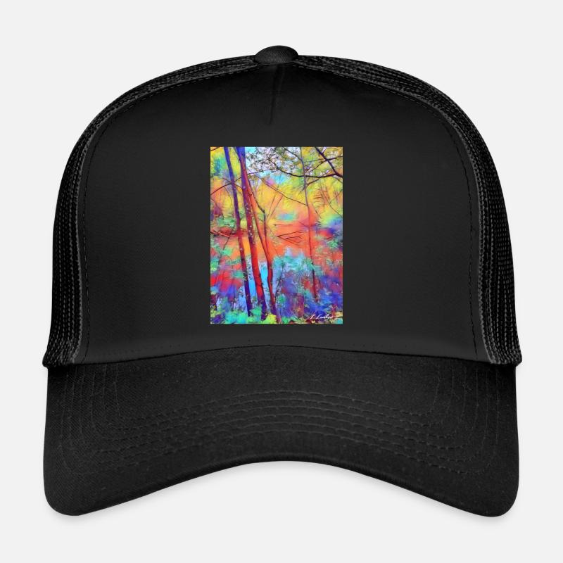 L’étang à l’arbre mort Casquette trucker 