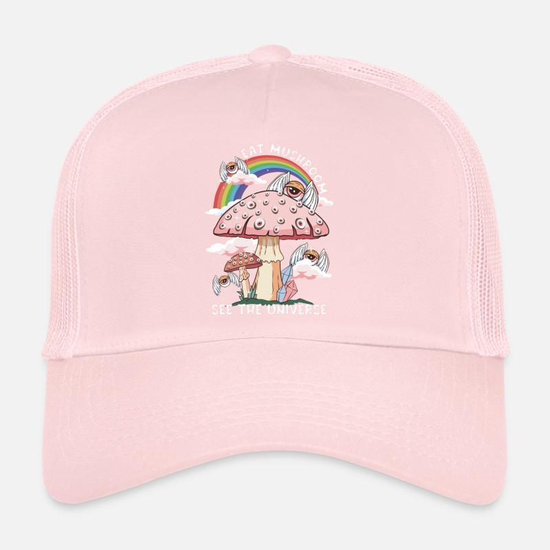 Champignon Voir L’Univers Art Graphique Casquette trucker 