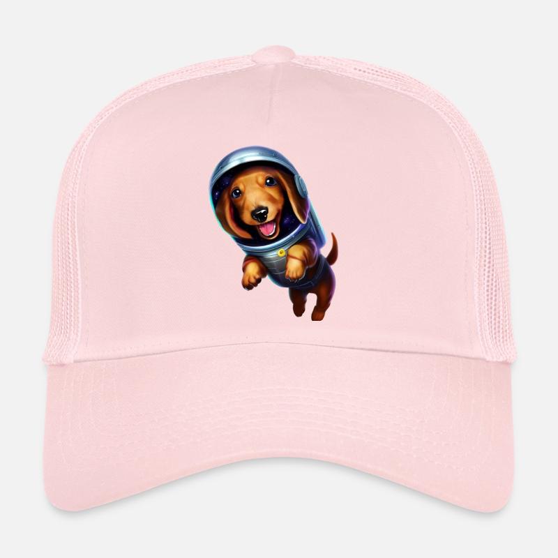 Teckel dans l’espace Casquette trucker 