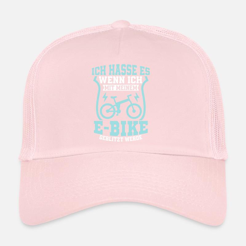 Ich hasse es mit meinem E-Bike geblitzt werden Akk Trucker Cap