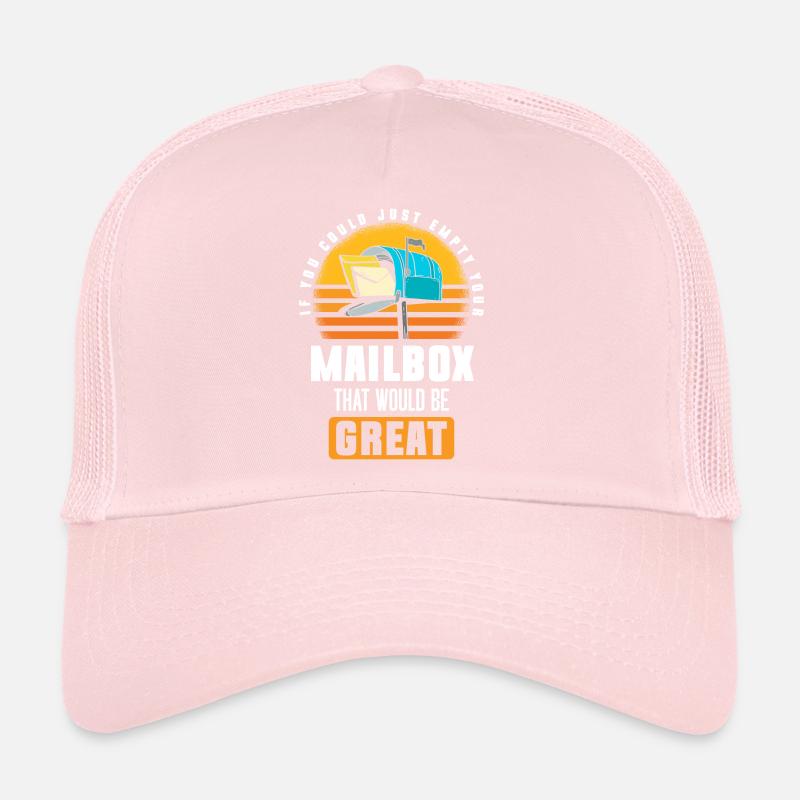 Post Deliverer Parcel Courier Service Trucker Cap