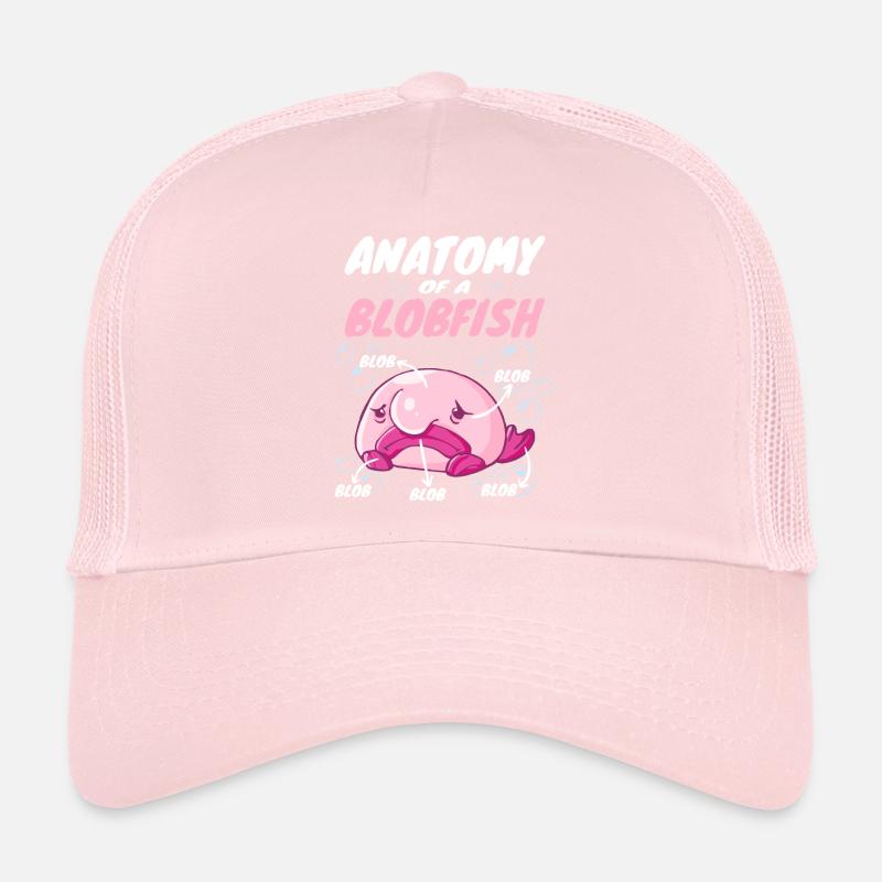 Costume de Blobfish - Visage de poisson Blob laid - Casquette trucker 