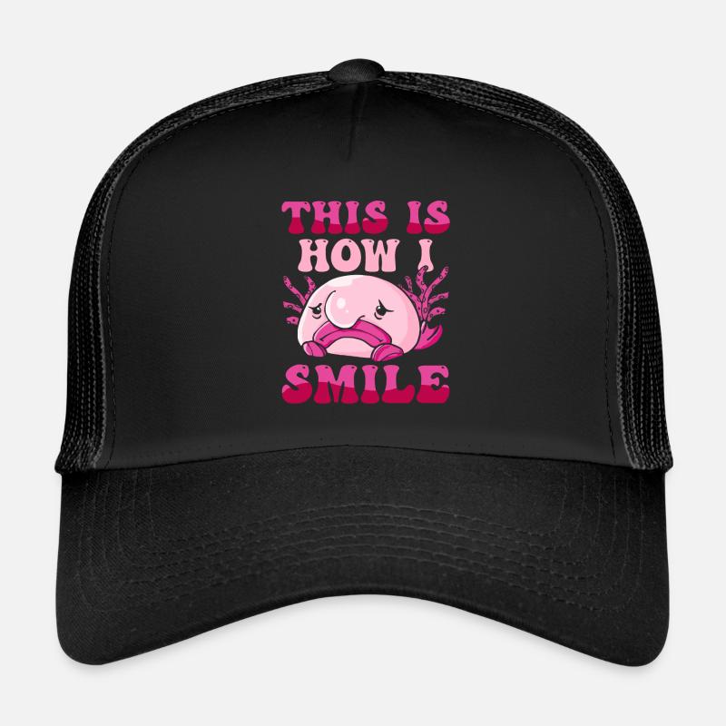 Blobfish Costume - Ugly Blob Fish Face - Trucker Cap