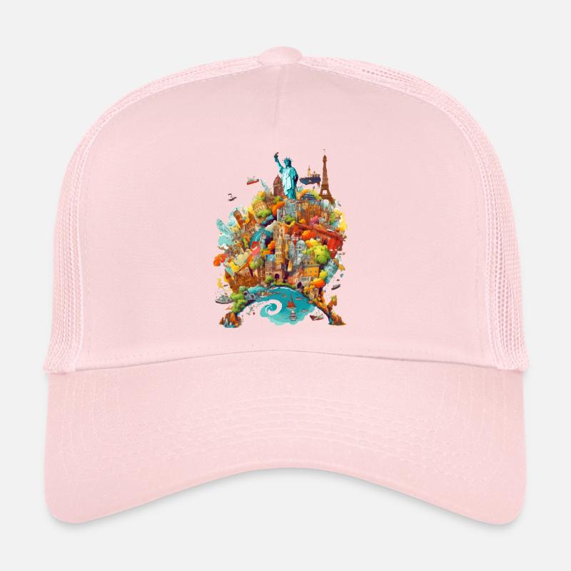 Das Denkmal der Welt Nr. 3 Trucker Cap