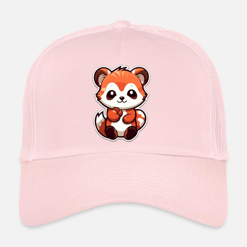 Red panda Trucker Cap