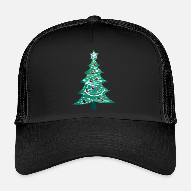 Weihnachten Geschenk Tannenbaum Weihnachtsbaum Trucker Cap