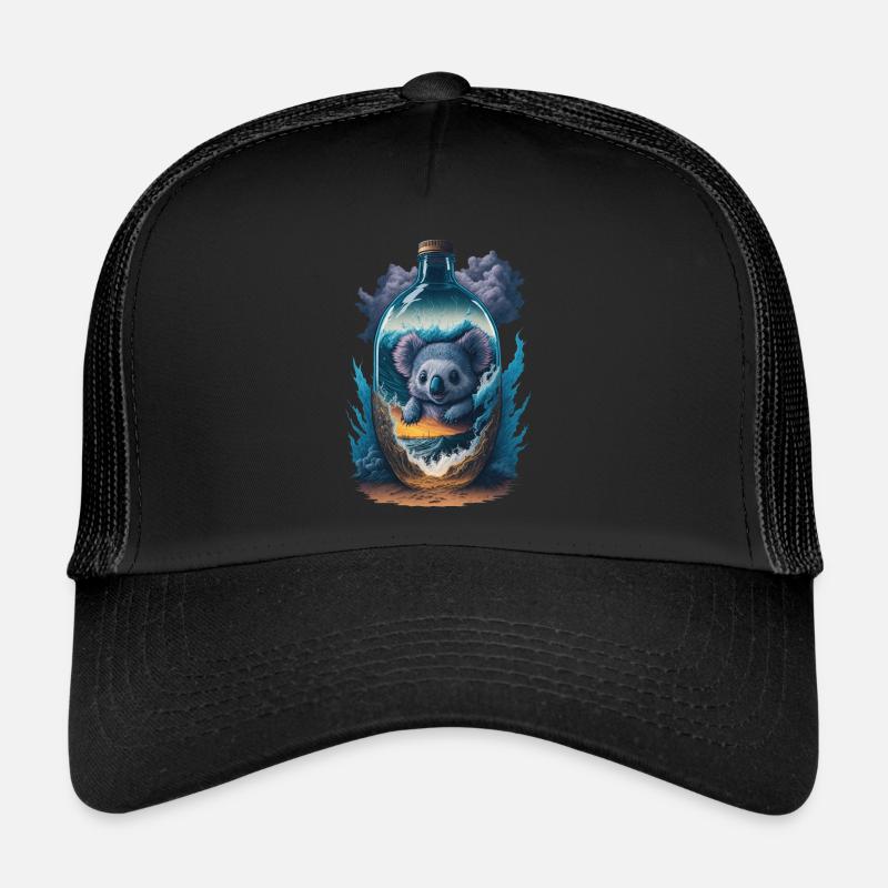 Koala In Flasche Trucker Cap