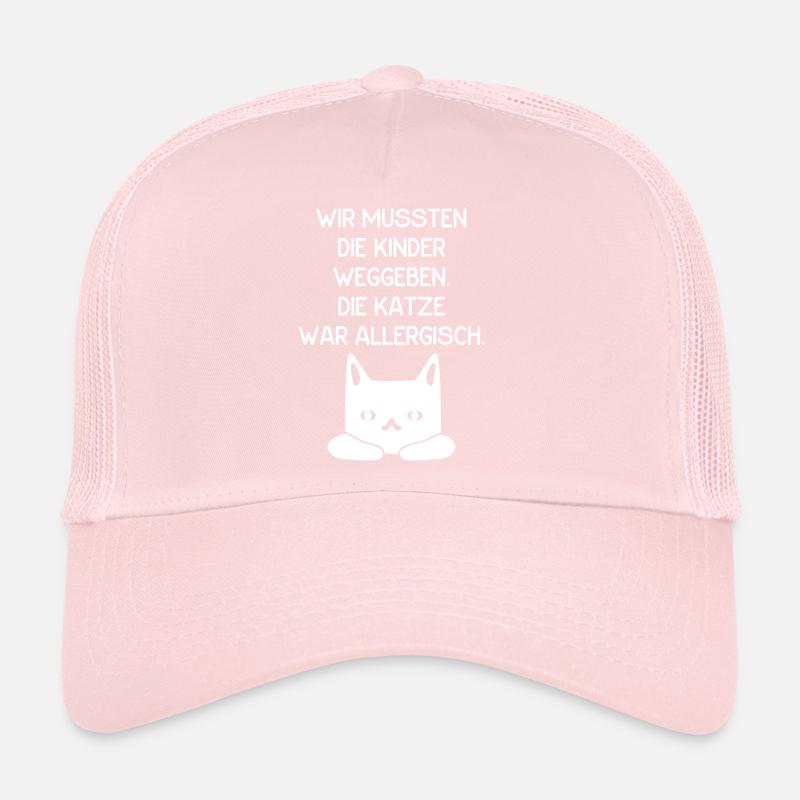 Katze war allergisch Trucker Cap
