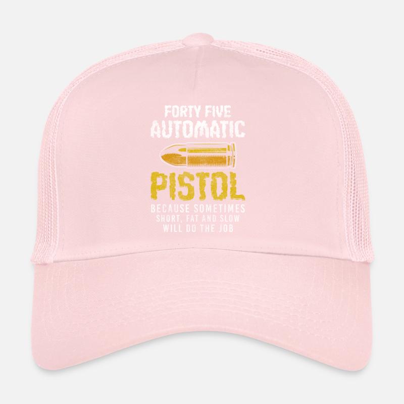 Propriétaire d’arme pistolet Casquette trucker 