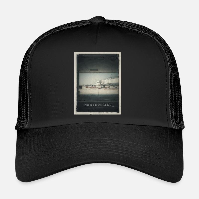Thailand - Trucker Cap - Schwarz/Schwarz