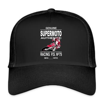 Supermoto - Trucker Cap - black/black - Front