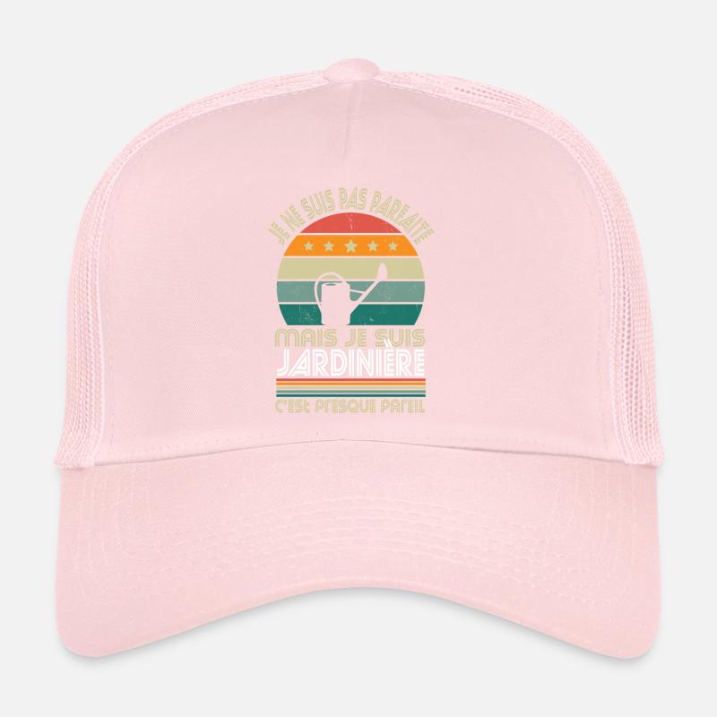 Je ne suis pas parfaite mais je suis jardinière Casquette trucker 