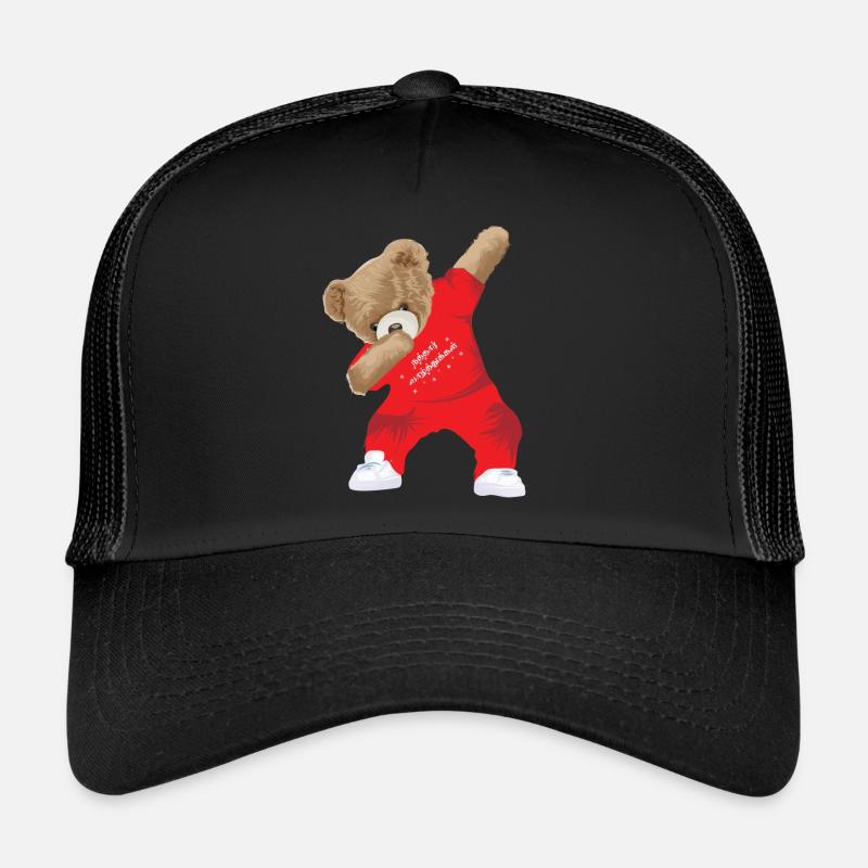 Dabbing Teddy Trucker Cap