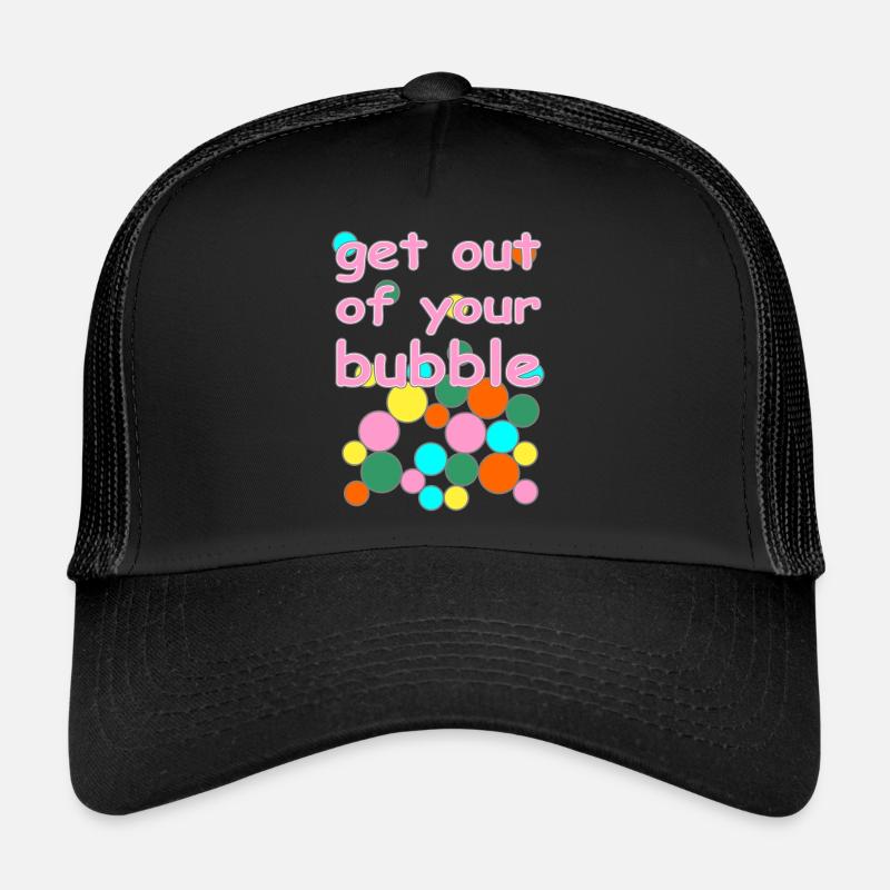 bubble englische Version Trucker Cap