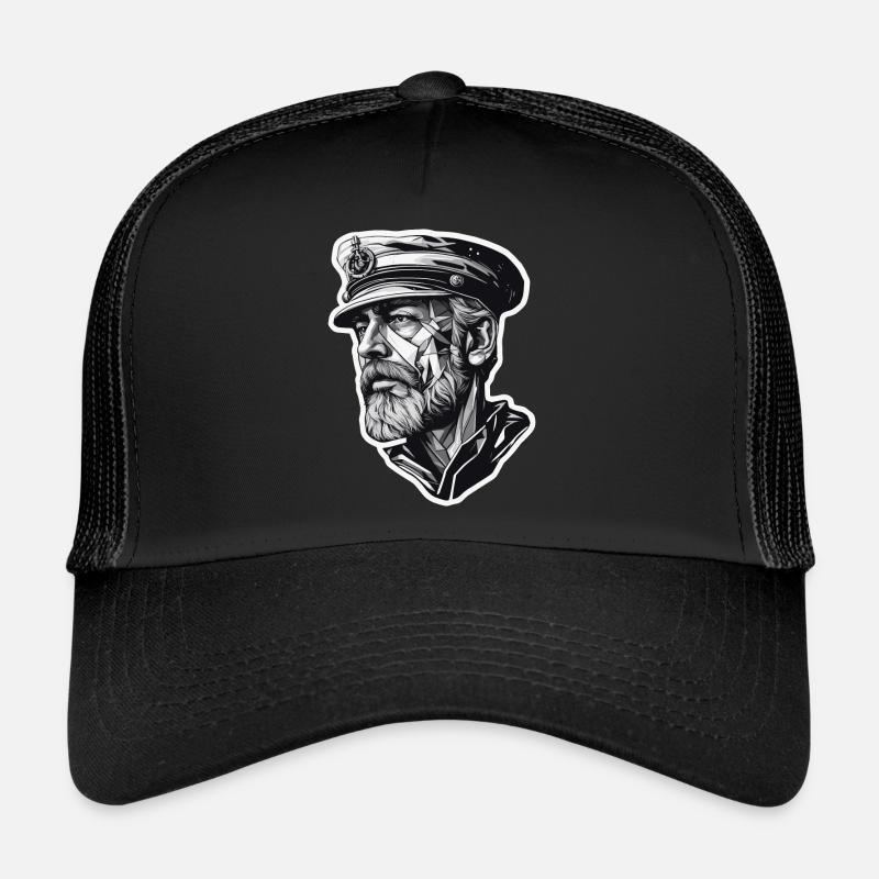 Käptain / Seemann / Matrose / Seefahrt / Ahoi Trucker Cap