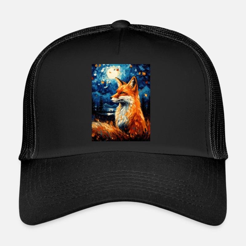 Fuchs Van Gogh Style Trucker Cap