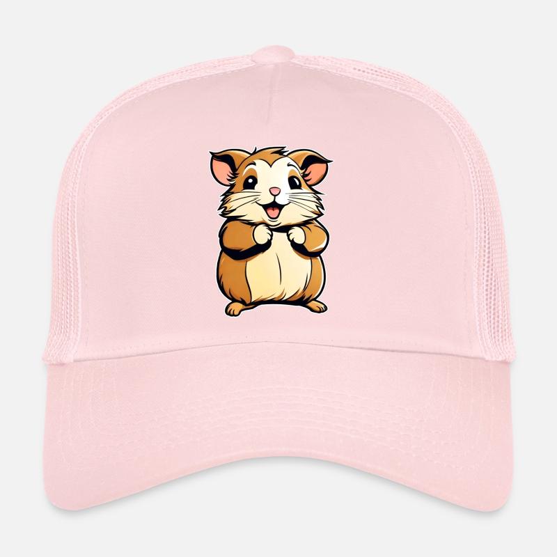 Cute Gold Hamster Trucker Cap