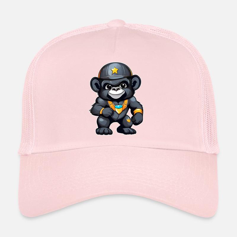Gorille mignon Casquette trucker 