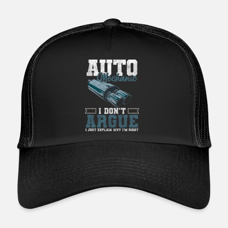 Car mechanic, mechanic, tool, hobbyist Trucker Cap