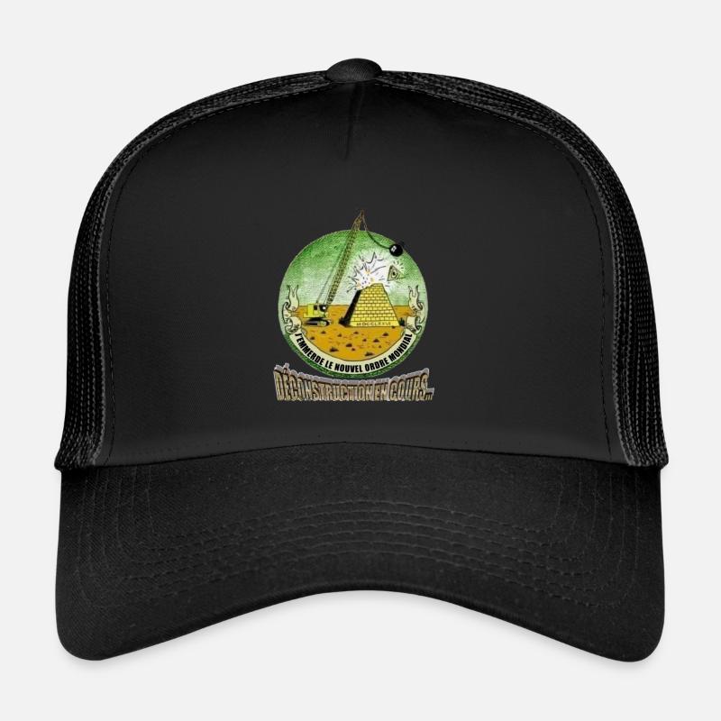 F.N.O.M. (Français) Déconstruction en cours... Casquette trucker 