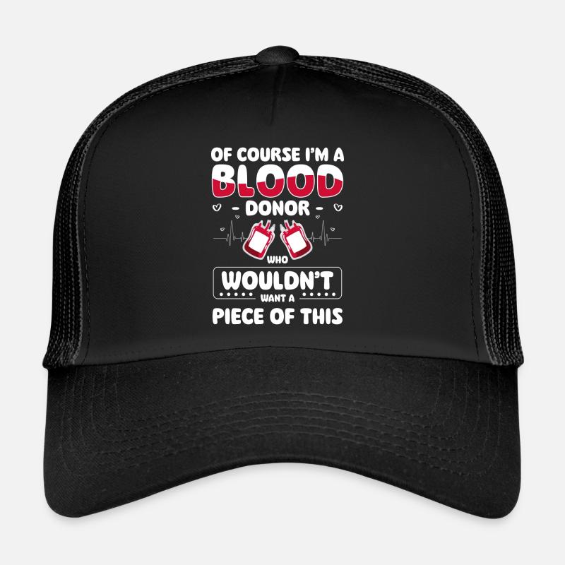 Blutspende Gemeinsam Ehrenamt Trucker Cap