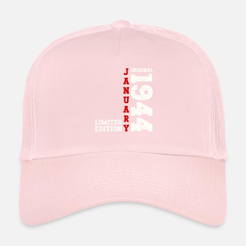 80e anniversaire Original janvier Vintage 1944 Casquette trucker 