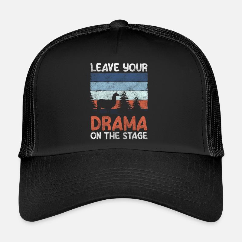 actress, play, director, curtain Trucker Cap