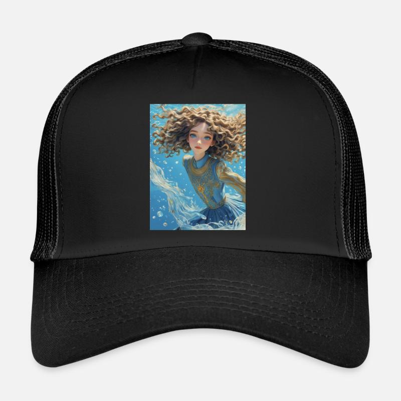 Mädchen im Meer Trucker Cap