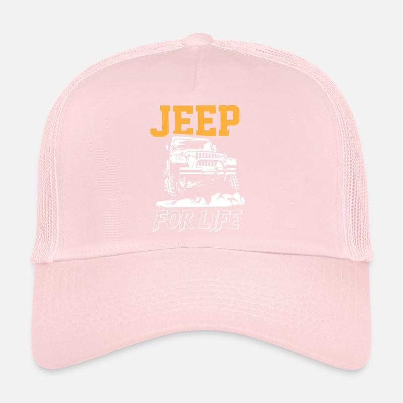 Plans avec Jeeps Casquette trucker 