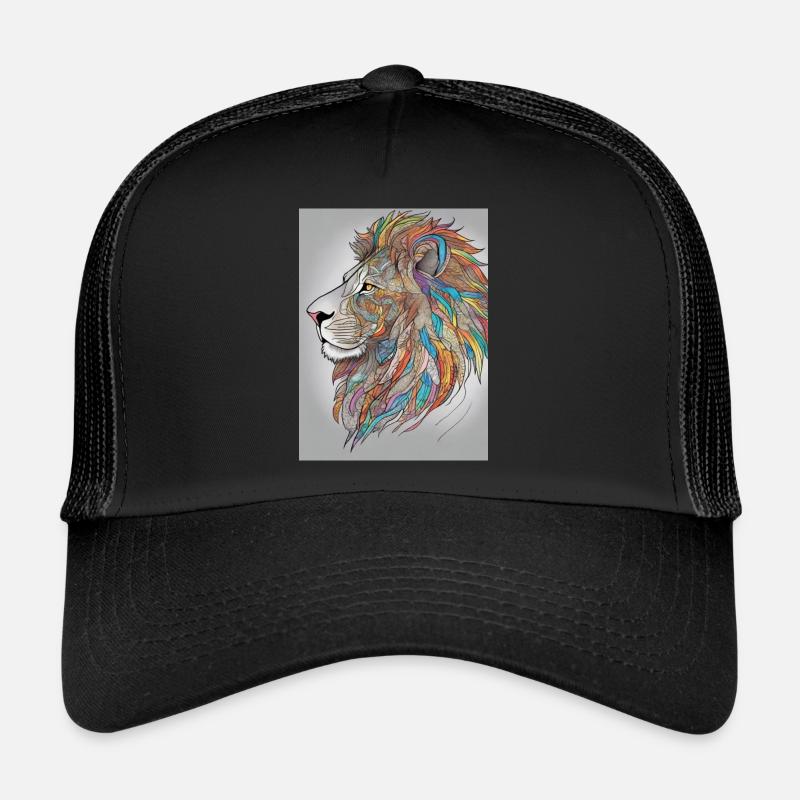 Colourful Lion Trucker Cap