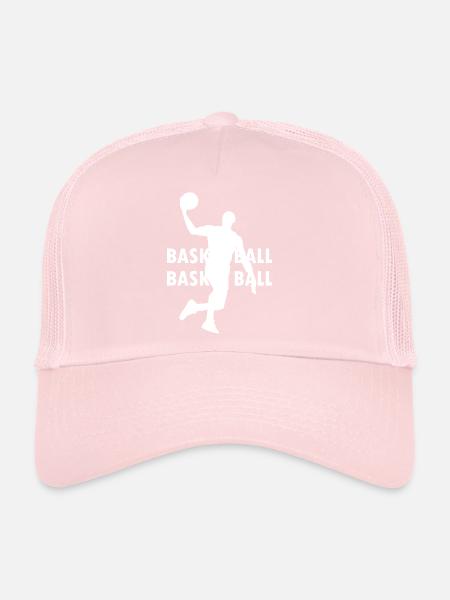 Basketball - Trucker Cap - pale pink - Front