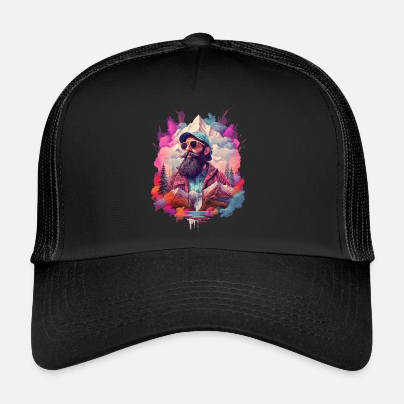 Wandern in den Bergen Trucker Cap