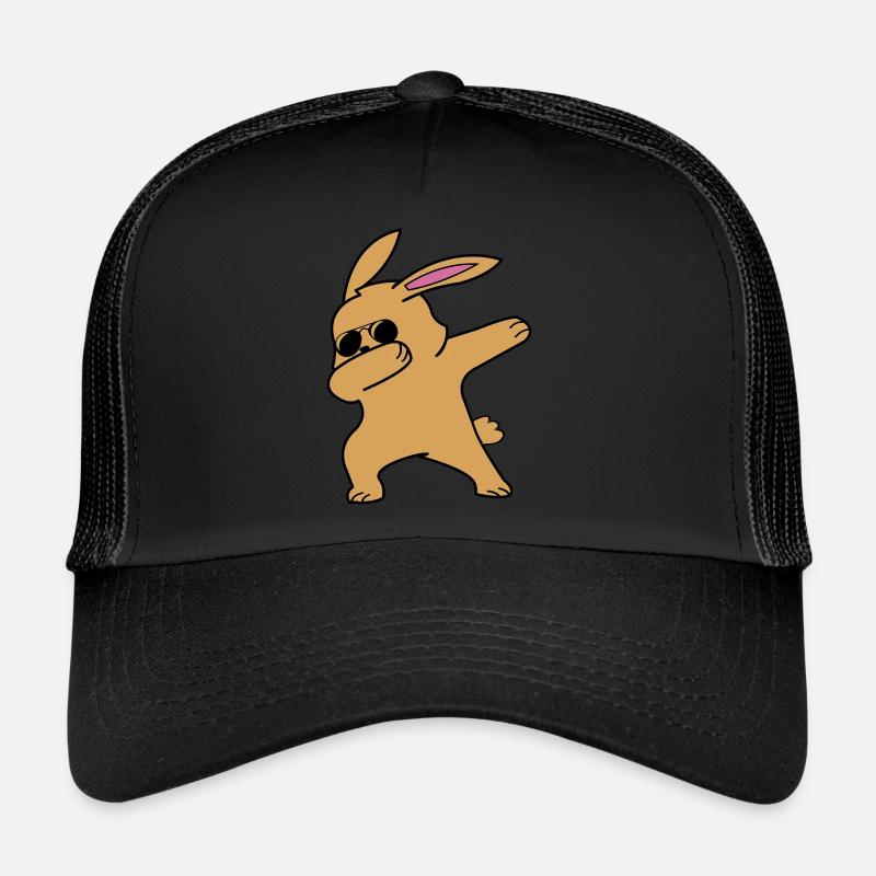 Tamponner le lapin Casquette trucker 