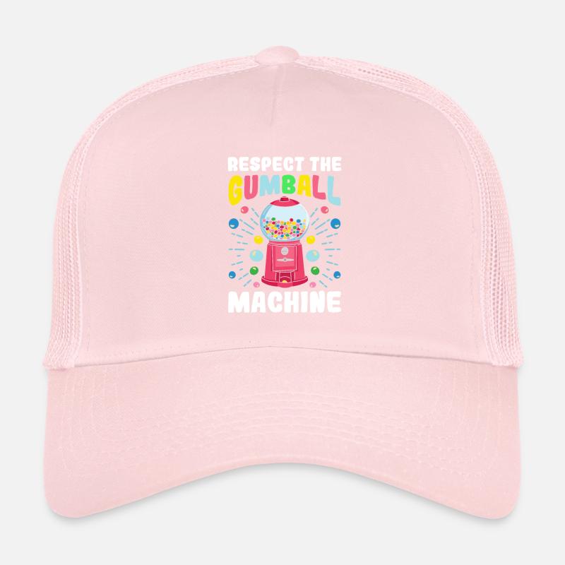 Machine à chewing-gum drôle Casquette trucker 